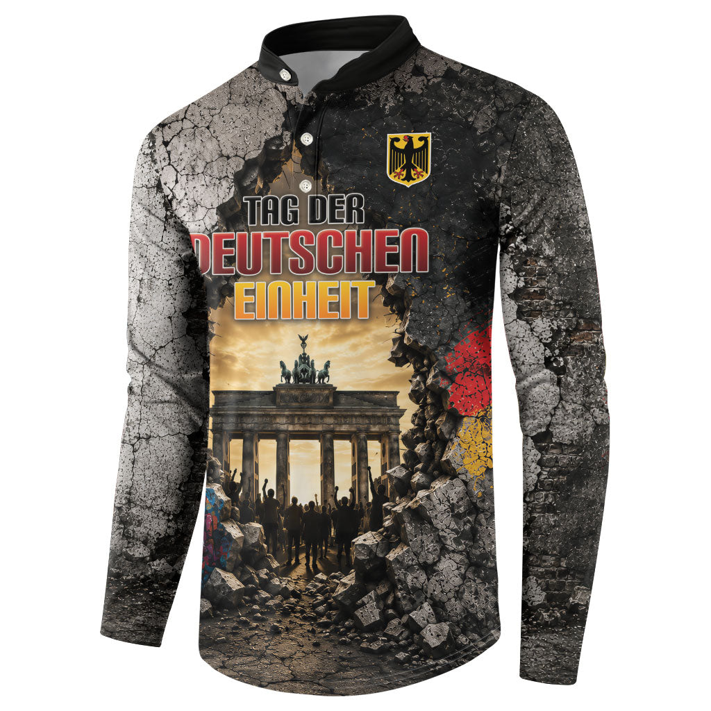 Germany Unity Day Button Sweatshirt Tag Der Deutschen Einheit Brandenburg Gate
