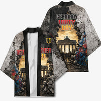 Germany Unity Day Kimono Tag Der Deutschen Einheit Brandenburg Gate