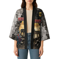 Germany Unity Day Kimono Tag Der Deutschen Einheit Brandenburg Gate