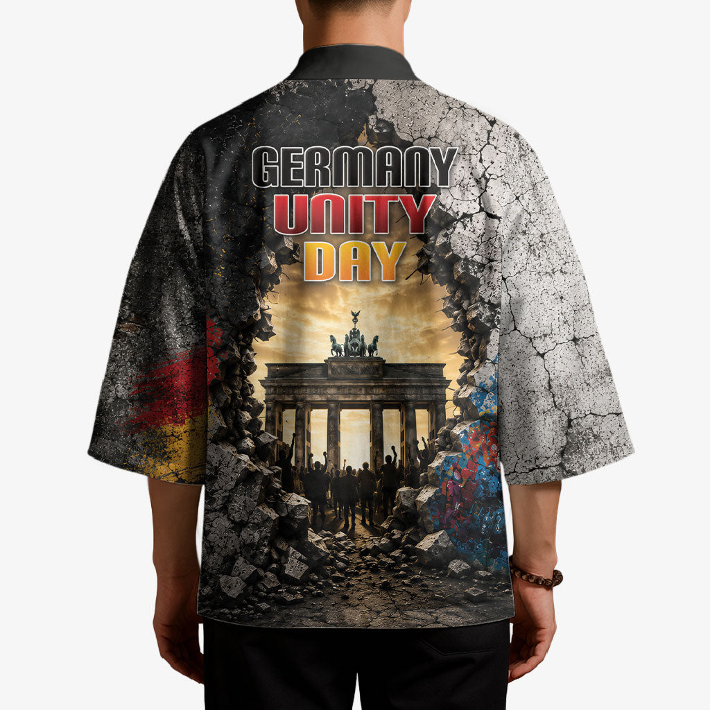 Germany Unity Day Kimono Tag Der Deutschen Einheit Brandenburg Gate