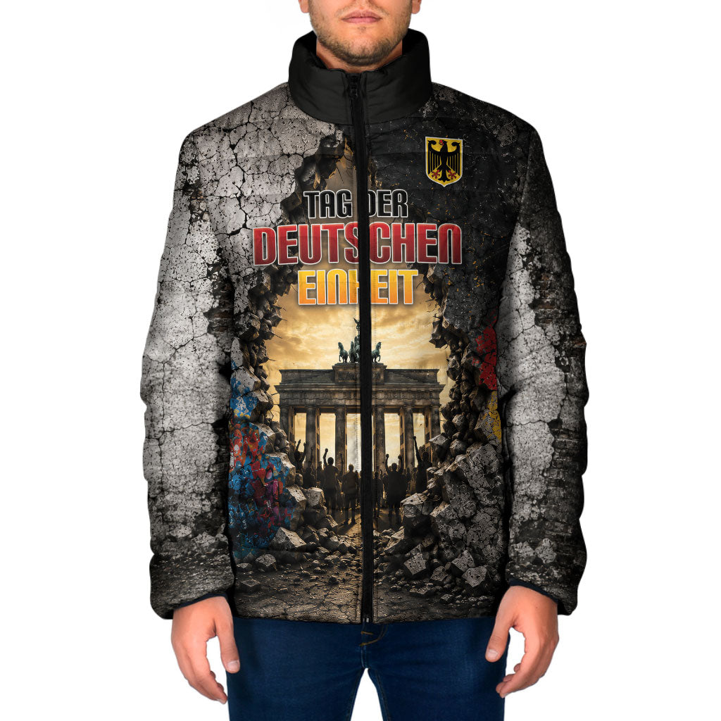 Germany Unity Day Padded Jacket Tag Der Deutschen Einheit Brandenburg Gate