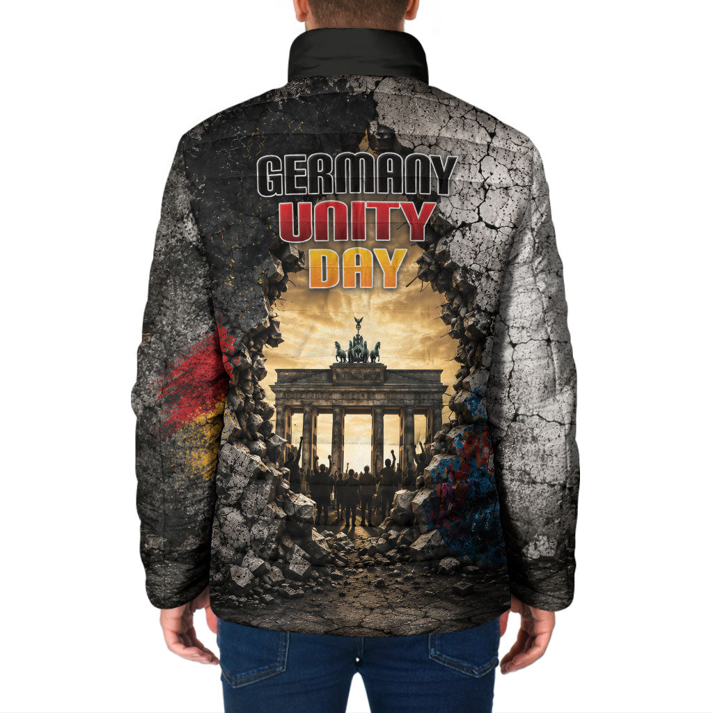 Germany Unity Day Padded Jacket Tag Der Deutschen Einheit Brandenburg Gate