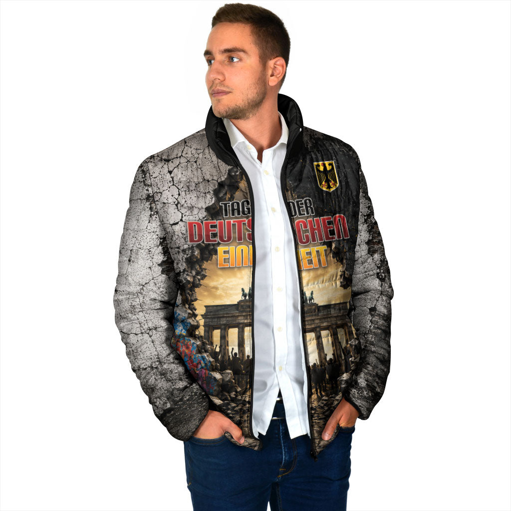 Germany Unity Day Padded Jacket Tag Der Deutschen Einheit Brandenburg Gate