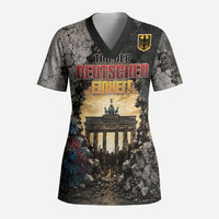 Germany Unity Day Scrub Top Tag Der Deutschen Einheit Brandenburg Gate