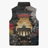 Germany Unity Day Sleeveless Puffer Jacket Tag Der Deutschen Einheit Brandenburg Gate