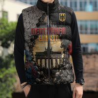 Germany Unity Day Sleeveless Puffer Jacket Tag Der Deutschen Einheit Brandenburg Gate
