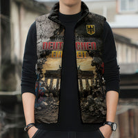 Germany Unity Day Sleeveless Puffer Jacket Tag Der Deutschen Einheit Brandenburg Gate