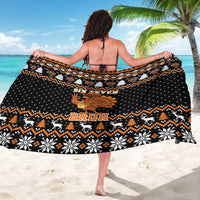 Thanksgiving Turkey Six Seven Bruh Sarong Meme Gen Alpha Slang - Wonder Print Shop