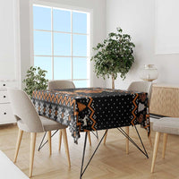 Thanksgiving Turkey Six Seven Bruh Tablecloth Meme Gen Alpha Slang - Wonder Print Shop