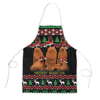 Marcus The Worm Christmas Apron Funny Gen Alpha Meme Slang - Wonder Print Shop