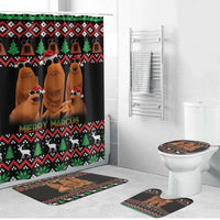 Marcus The Worm Christmas Bathroom Set Funny Gen Alpha Meme Slang - Wonder Print Shop