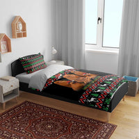 Marcus The Worm Christmas Bedding Set Funny Gen Alpha Meme Slang - Wonder Print Shop