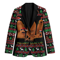 Marcus The Worm Christmas Blazer Funny Gen Alpha Meme Slang - Wonder Print Shop