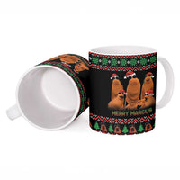 Marcus The Worm Christmas Ceramic Mug Funny Gen Alpha Meme Slang - Wonder Print Shop