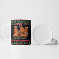 Marcus The Worm Christmas Ceramic Mug Funny Gen Alpha Meme Slang - Wonder Print Shop