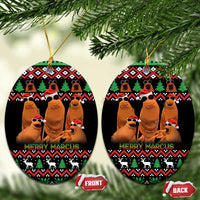 Marcus The Worm Christmas Ceramic Ornament Funny Gen Alpha Meme Slang - Wonder Print Shop