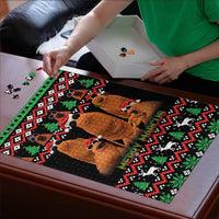 Marcus The Worm Christmas Puzzle Funny Gen Alpha Meme Slang - Wonder Print Shop