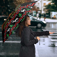 Marcus The Worm Christmas Umbrella Funny Gen Alpha Meme Slang - Wonder Print Shop
