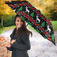 Marcus The Worm Christmas Umbrella Funny Gen Alpha Meme Slang - Wonder Print Shop