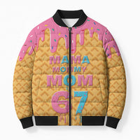 Mama Mommy Mom Six Seven 67 Bomber Puffer Jacket Sweet Dripping Style - Wonder Print Shop