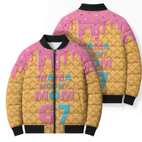 Mama Mommy Mom Six Seven 67 Bomber Puffer Jacket Sweet Dripping Style - Wonder Print Shop