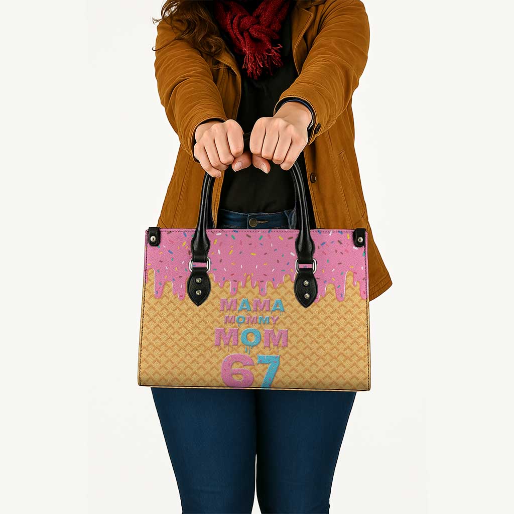 Mama Mommy Mom Six Seven 67 Leather Bag Sweet Dripping Style - Wonder Print Shop