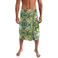 Indian Mandala Pattern Lavalava Green Geometric Floral Mandala