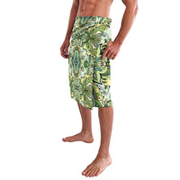 Indian Mandala Pattern Lavalava Green Geometric Floral Mandala