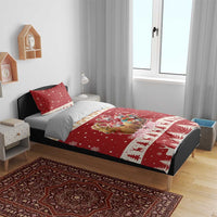 Sweden Christmas Bedding Set God Jul Nordic Julbock - Wonder Print Shop
