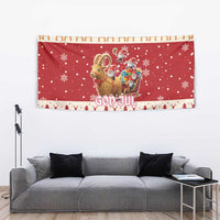 Sweden Christmas Tapestry God Jul Nordic Julbock - Wonder Print Shop