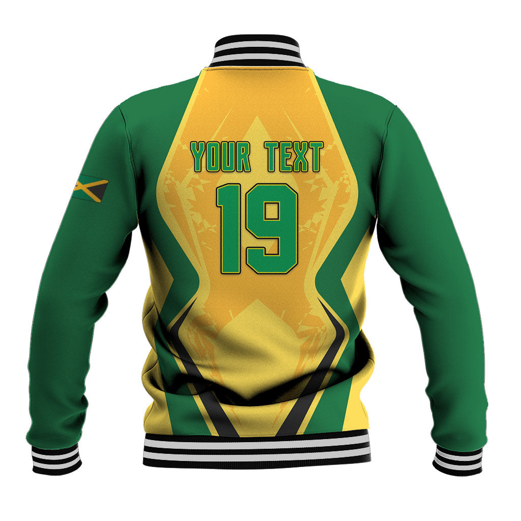 Custom Jamaica Cricket Baseball Jacket Kingsmen Go For Glory