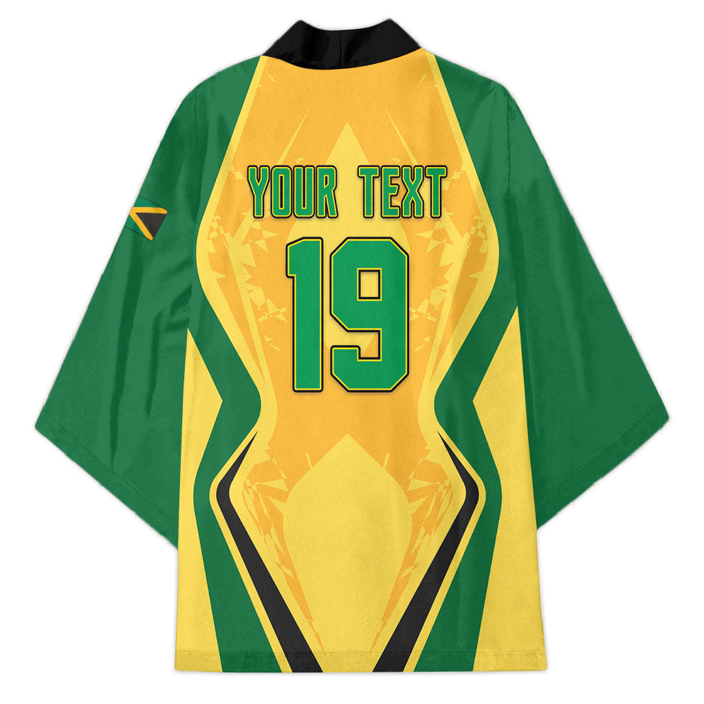 Custom Jamaica Cricket Kimono Kingsmen Go For Glory