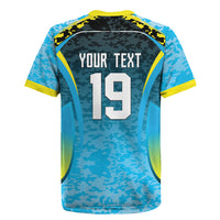 Custom Saint Lucia Cricket Rugby Jersey Kings Go For Glory