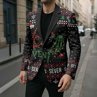 Funny Six Seven Skeleton Hand Blazer Meme Gen Alpha Slang - Wonder Print Shop