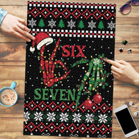 Funny Six Seven Skeleton Hand Puzzle Meme Gen Alpha Slang - Wonder Print Shop