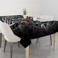 Mexico Aztec Warrior Goddess Tablecloth Aztec Skull Tribal Calender Silver Spirit - Wonder Print Shop