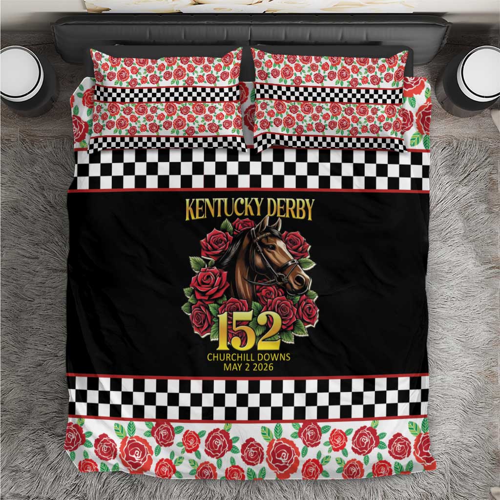 Kentucky Horse Racing 152nd Bedding Set Run for the Roses May 2026