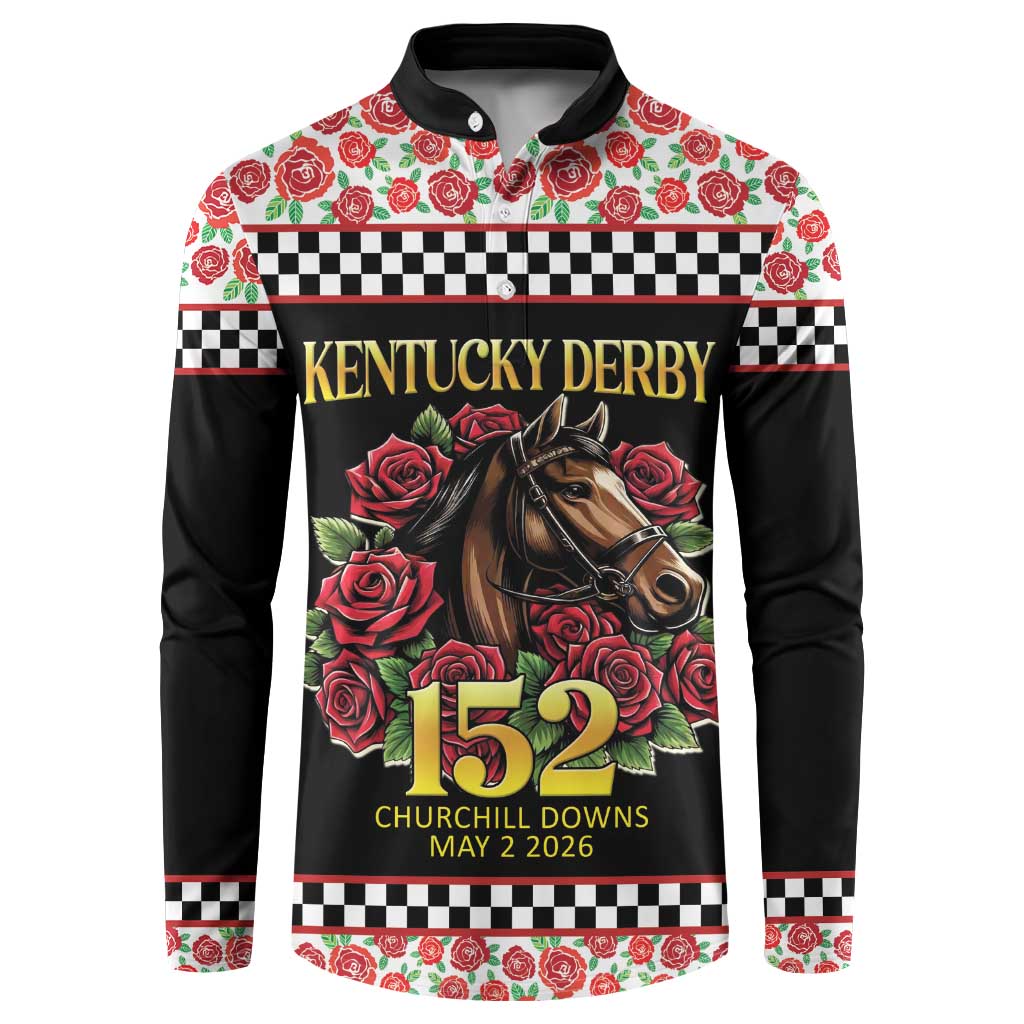 Kentucky Horse Racing 152nd Button Sweatshirt Run for the Roses May 2026