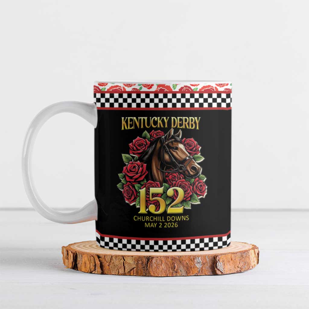 Kentucky Horse Racing 152nd Ceramic Mug Run for the Roses May 2026