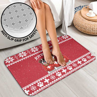 Saint Bernard Dog Switzerland Christmas Bathroom Set - Wonder Print Shop