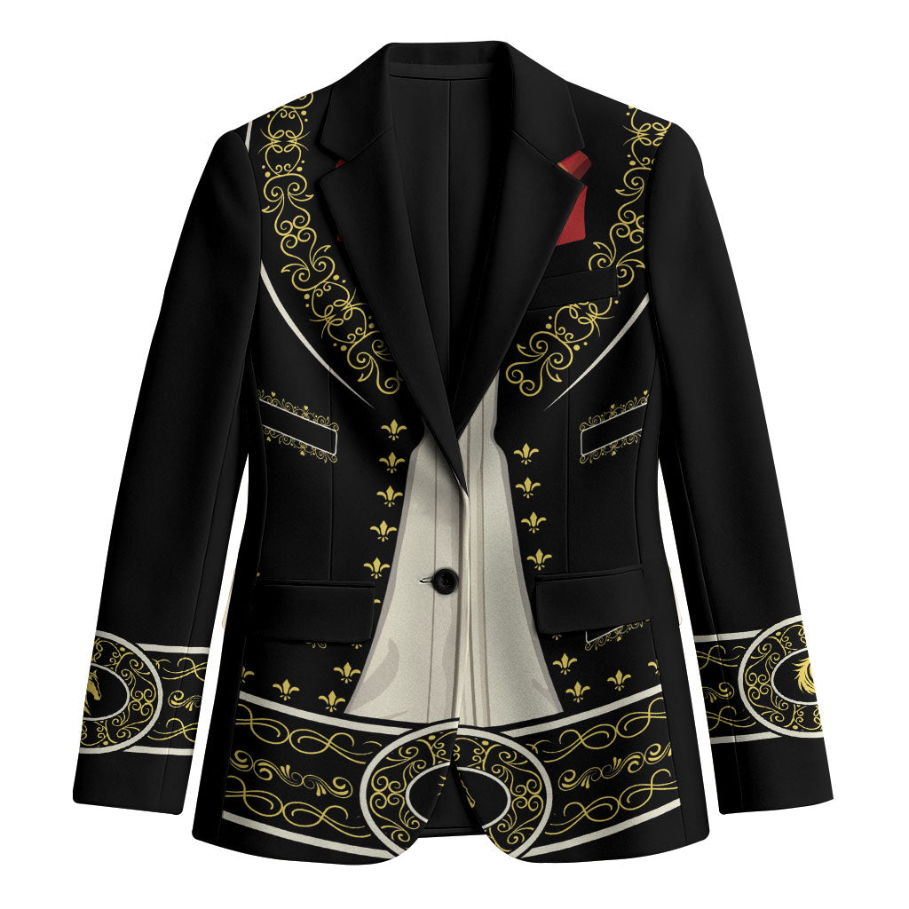 Mexican Mariachi Charro Suit Blazer Dia de los Muertos Mexico Fiesta