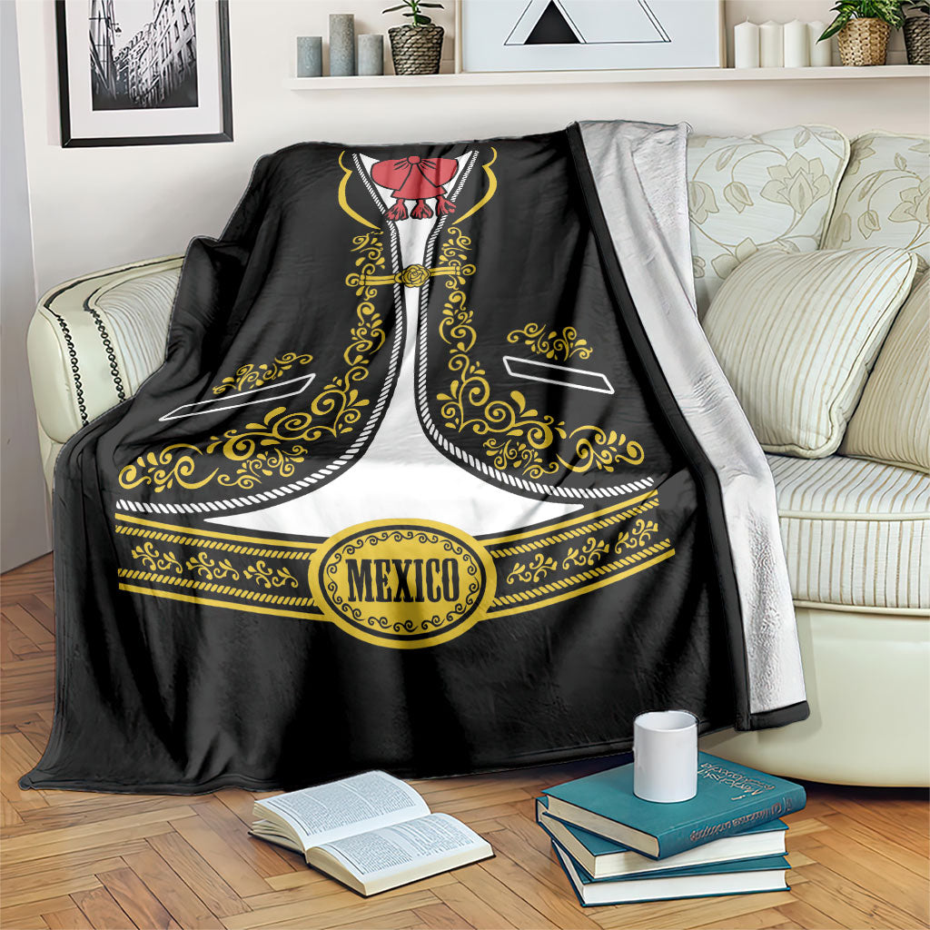 Mexican Mariachi Charro Suit Blanket Dia de los Muertos Mexico Festival