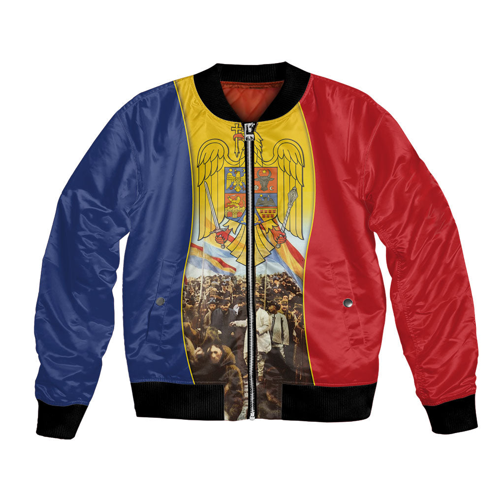 Romania Great Union Day Bomber Jacket Alba Iulia Great National Assembly