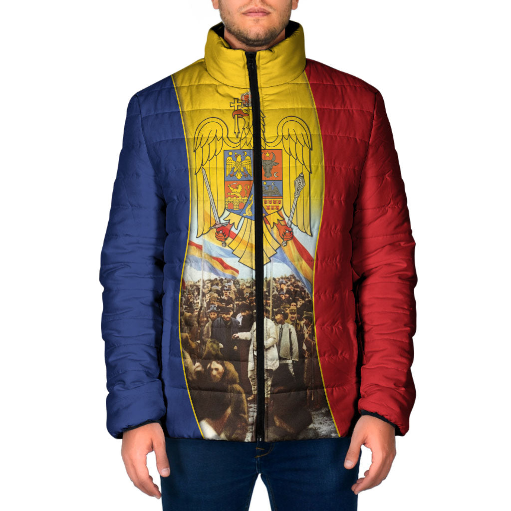 Romania Great Union Day Padded Jacket Alba Iulia Great National Assembly
