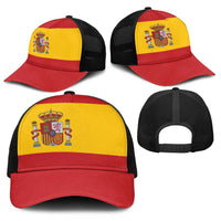 Spain Baseball Net Cap National Flag Colors - Wonder Print Shop