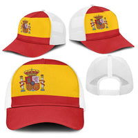 Spain Baseball Net Cap National Flag Colors - Wonder Print Shop