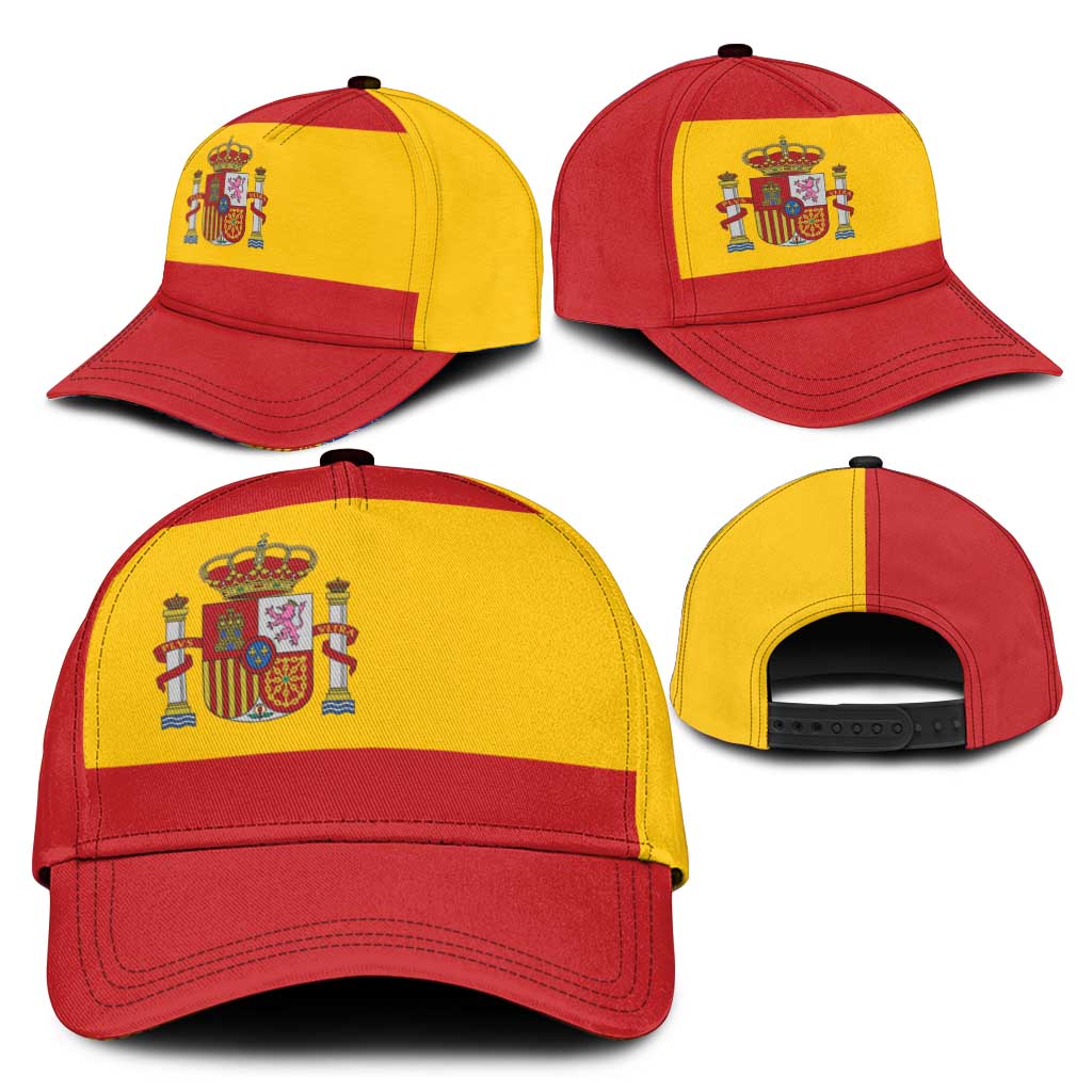Spain Classic Cap National Flag Colors - Wonder Print Shop