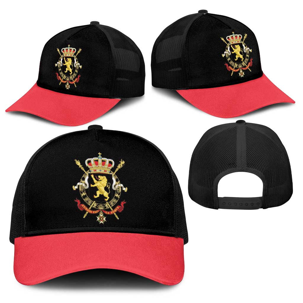 Belgium Baseball Net Cap National Flag Colors - Wonder Print Shop