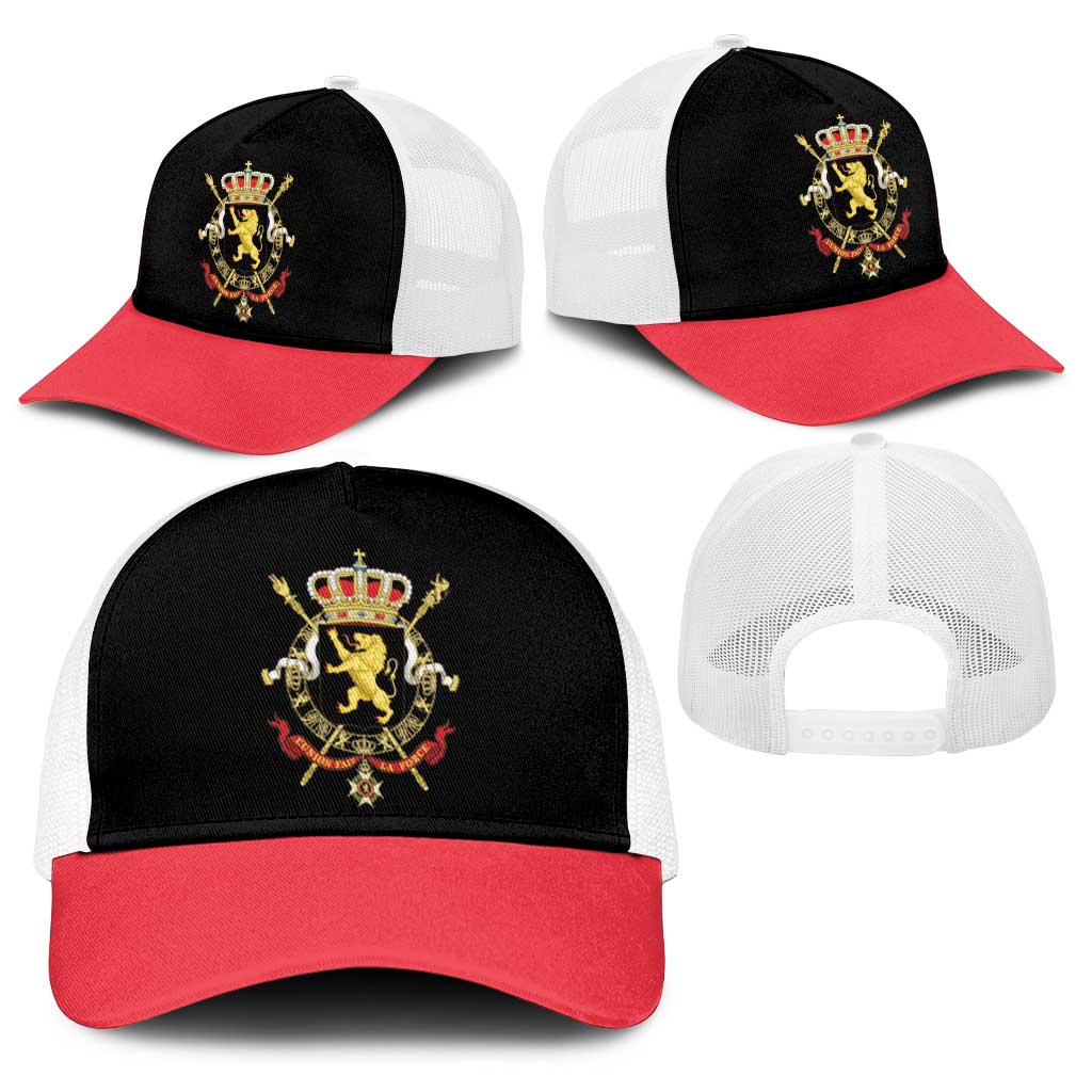 Belgium Baseball Net Cap National Flag Colors - Wonder Print Shop