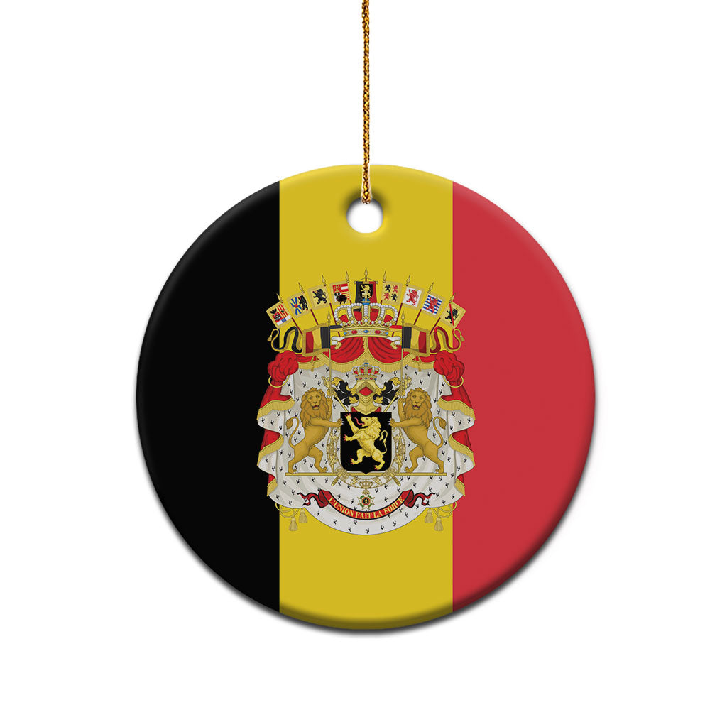 Belgium Ceramic Ornament Flag Color Inspiration
